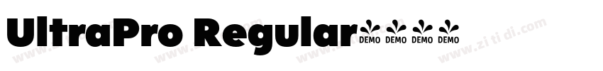 UltraPro Regular字体转换